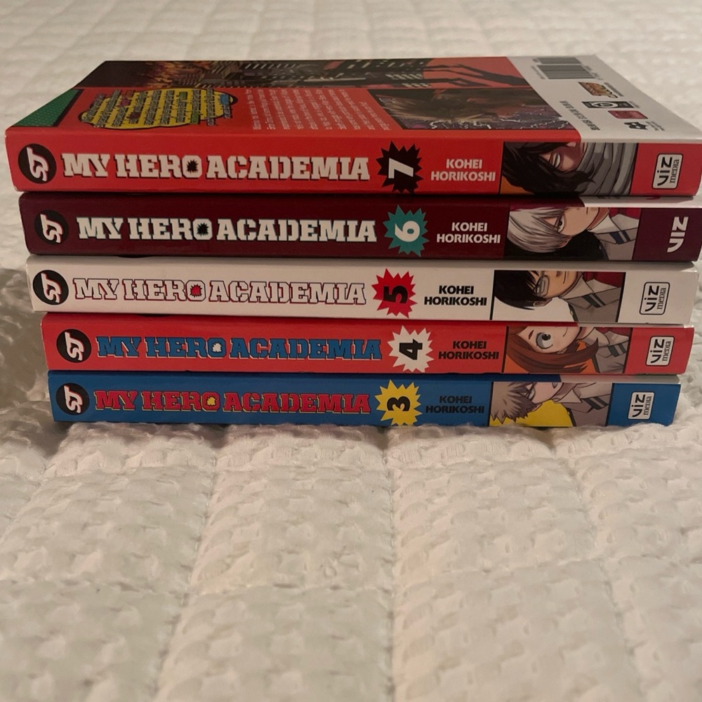 My hero academia bundle vol 3-7